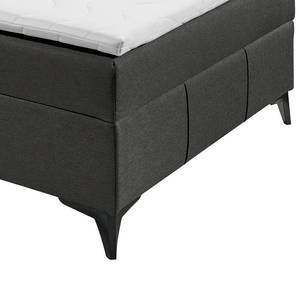 Lit boxspring Grambit Tissu Colbie: Anthracite