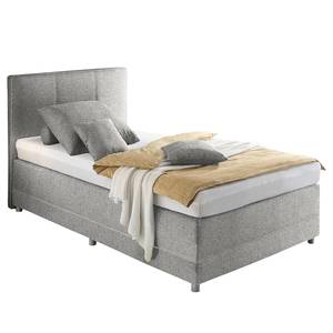 Lit boxspring Kapae Tissu Luara: Gris - 120 x 200cm