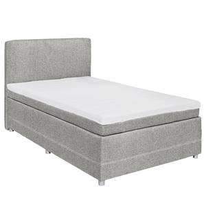 Lit boxspring Kapae Tissu Luara: Gris - 120 x 200cm