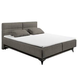 Boxbett Katalat Flachgewebe Luara: Anthrazit - 160 x 200cm