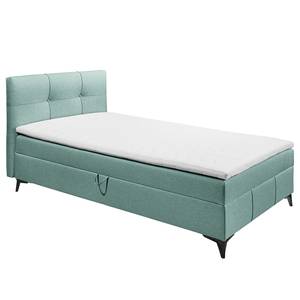 Lit boxspring Grambit Tissu Colbie: Bleu pastel