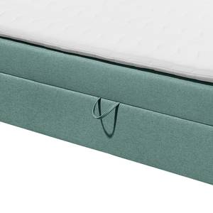 Boxspring Grambit Geweven stof Colbie: Pastelblauw