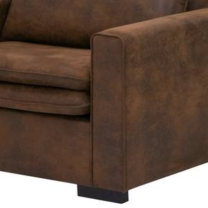 Fauteuil Dailman Microfibre Goda: Marron chocolat