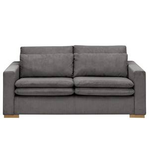 2,5-Sitzer Sofa Dailman Cordstoff Lola: Grau