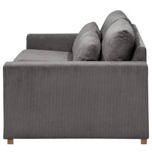 2,5-Sitzer Sofa Dailman Cordstoff Lola: Grau