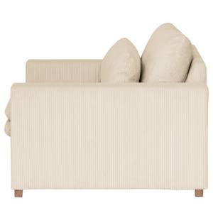 Fauteuil Dailman Corduroy Lola: Crèmekleurig