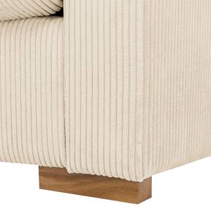 Fauteuil Dailman Corduroy Lola: Crèmekleurig