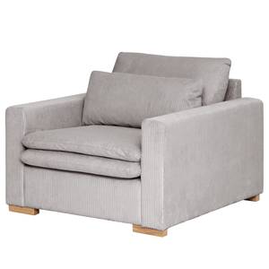 Fauteuil Dailman Corduroy Lola: Lichtgrijs