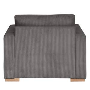 Fauteuil Dailman Velours côtelé Lola: Gris