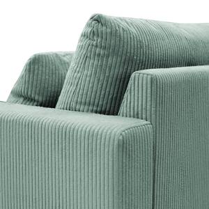 2,5-Sitzer Sofa Dailman Cordstoff Lola: Babyblau