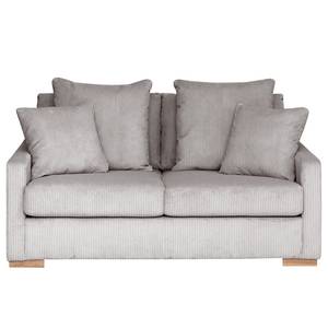 2,5-Sitzer Sofa Lennox Cordstoff Lola: Hellgrau