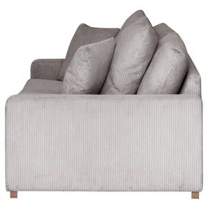 2,5-Sitzer Sofa Lennox Cordstoff Lola: Hellgrau