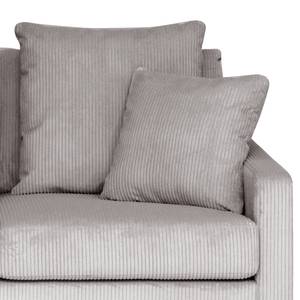 2,5-Sitzer Sofa Lennox Cordstoff Lola: Hellgrau