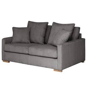 2,5-Sitzer Sofa Lennox Cordstoff Lola: Grau