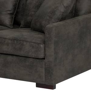 2,5-Sitzer Sofa Lennox Microfaser Goda: Anthrazit