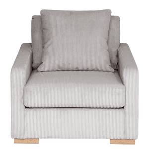 Fauteuil Lennox Corduroy Lola: Lichtgrijs