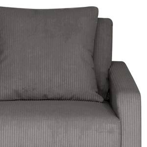 Fauteuil Lennox Velours côtelé Lola: Gris