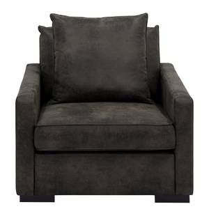 Fauteuil Lennox Microvezel Goda: Antracietkleurig