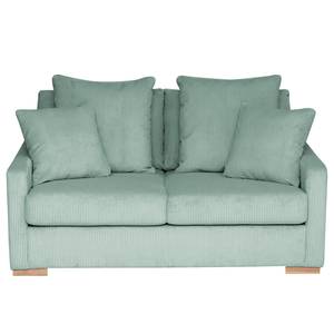 2,5-Sitzer Sofa Lennox Cordstoff Lola: Babyblau