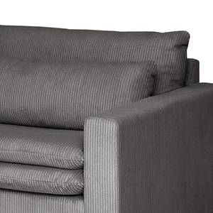 Bigsofa Dailman Cordstoff Lola: Grau