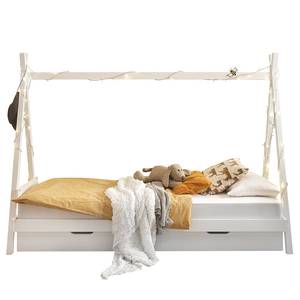 Set di 2 contenitori sottoletto Soyeo Legno massello di pino - Pino bianco