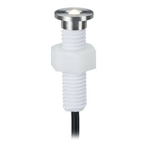 Lampada a incasso Plug & Shine Micro Pen Acciaio inox - Color argento - 6 pezzi