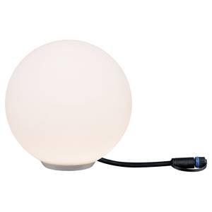 Illuminazione outdoor Plug & Shine Globe Materiale plastico - Bianco - Diametro: 20 cm