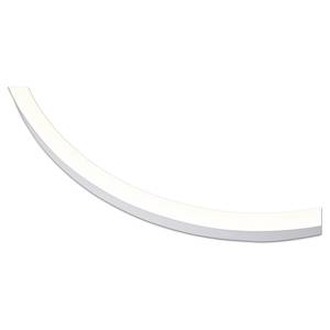 Striscia a LED Neon Stripe Materiale plastico - Bianco - Larghezza: 500 cm - Bianco caldo