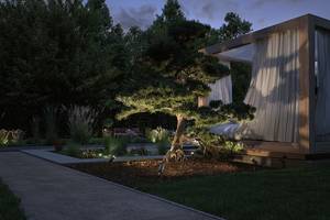 Illuminazione outdoor Plug & Shine Radix Alluminio - Grigio