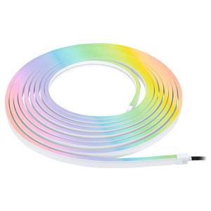 LED-strip Neon Stripe kunststof - wit - Breedte: 1000 cm - RGB/Veelkleurig