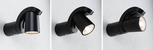 Wandlamp Cuff met Sensor aluminium - Antraciet