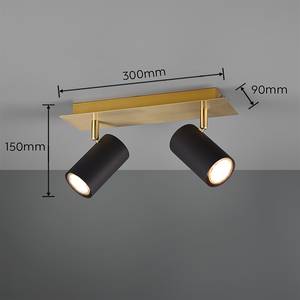 Lampada da soffitto Marley B Ferro - Numero di lampadine necessarie: 2