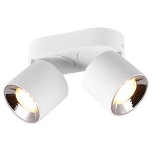 Plafondlamp Guayana ijzer - Wit - Aantal lichtbronnen: 2