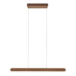 Suspension LED Helios Fer - 1 ampoule - Marron - Largeur : 130 cm