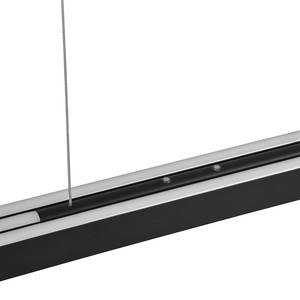 LED-plafondlamp Helios ijzer - 1 lichtbronnen - Zwart - Breedte: 130 cm