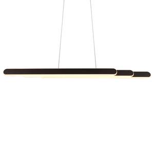 Lampada a LED Helios Ferro - 1 punti luce - Nero - Larghezza: 130 cm