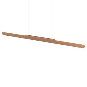 Suspension LED Helios Fer - 1 ampoule - Marron - Largeur : 100 cm