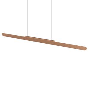 Suspension LED Helios Fer - 1 ampoule - Marron - Largeur : 100 cm