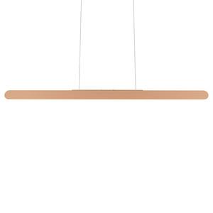 Suspension LED Helios Fer - 1 ampoule - Marron - Largeur : 100 cm