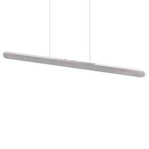 Suspension LED Helios Fer - 1 ampoule - Argenté - Largeur : 100 cm