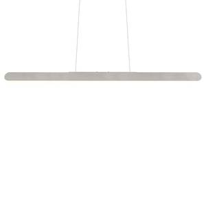 LED-Pendelleuchte Helios Eisen - 1-flammig - Silber - Breite: 100 cm