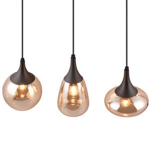 Suspension Lumina Verre / Fer - Nb d'ampoules : 3