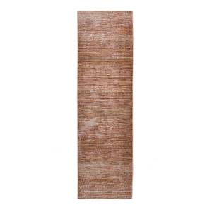 Tapis de couloir Corduletta Polypropylène / Polyester - Marron rouille - 80 x 280 cm