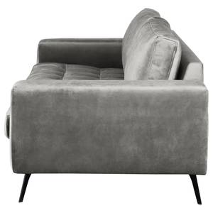 3-Sitzer Sofa Pruneda Samt Tomi: Grau