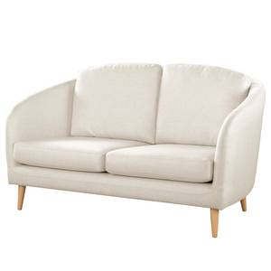 2-Sitzer Sofa Sarrato Webstoff Lioba: Creme