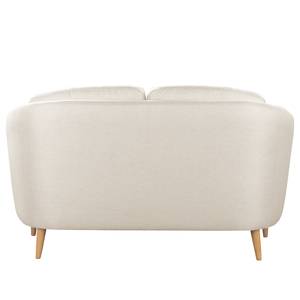 2-Sitzer Sofa Sarrato Webstoff Lioba: Creme