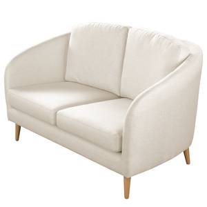 2-Sitzer Sofa Sarrato Webstoff Lioba: Creme