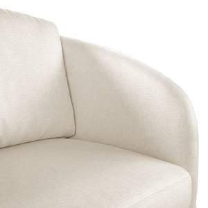 2-Sitzer Sofa Sarrato Webstoff Lioba: Creme