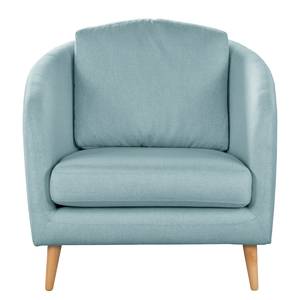 Fauteuil Sarrato Tissu Lioba: Bleu clair