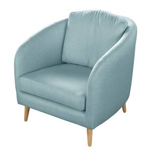 Fauteuil Sarrato Tissu Lioba: Bleu clair